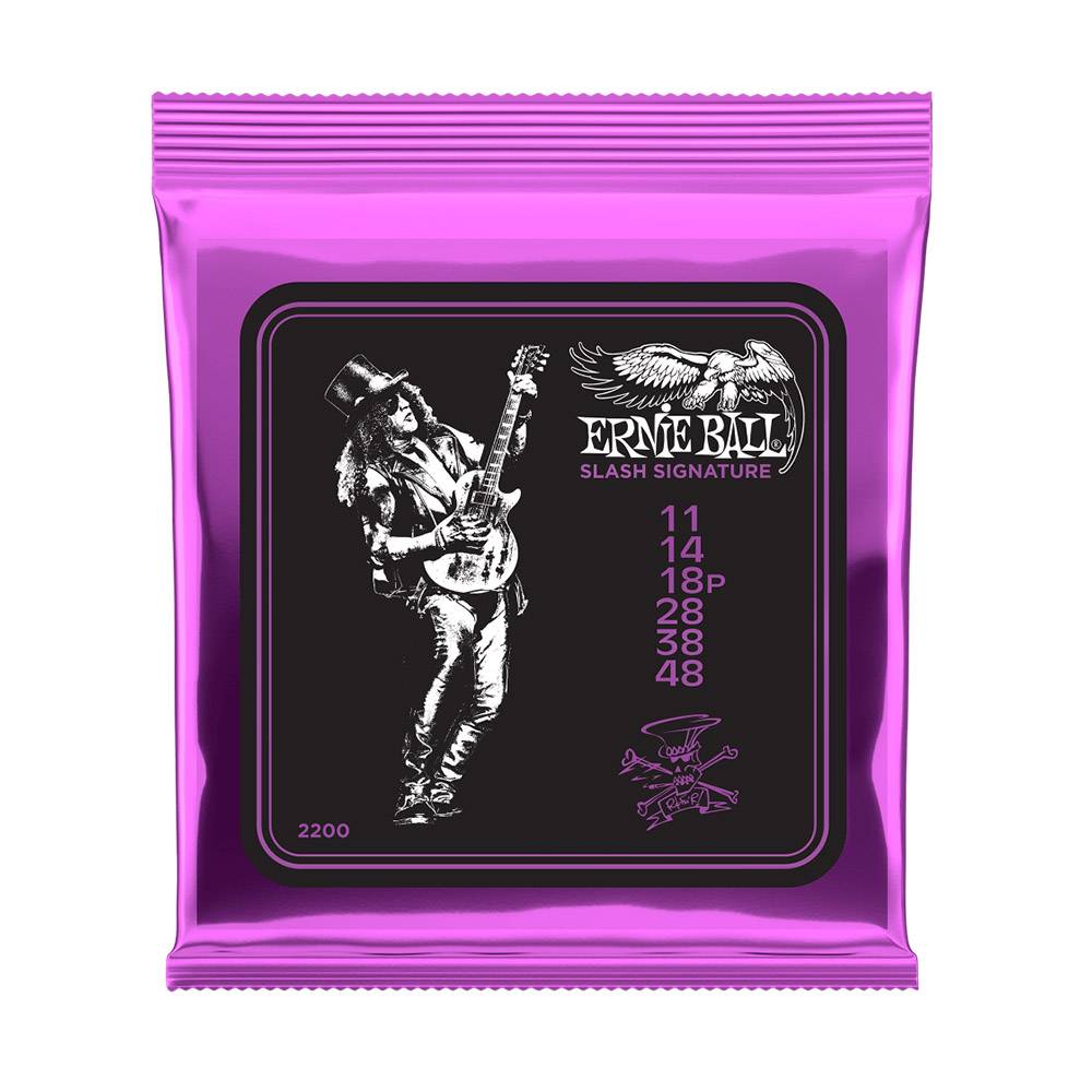 Ernie Ball Slash Signature Electric Guitar Strings 2200 電吉他套弦 11-48