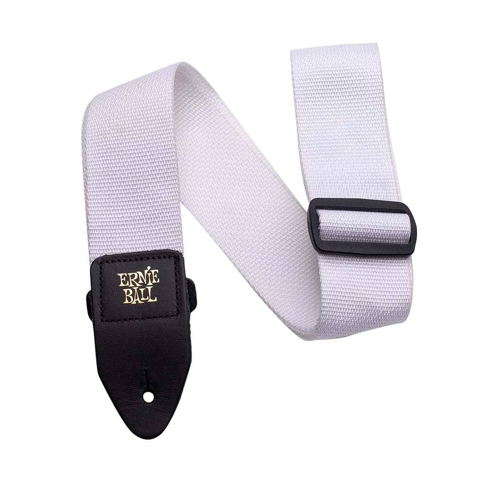 Ernie Ball Polypro Strap - White 4036 背帶