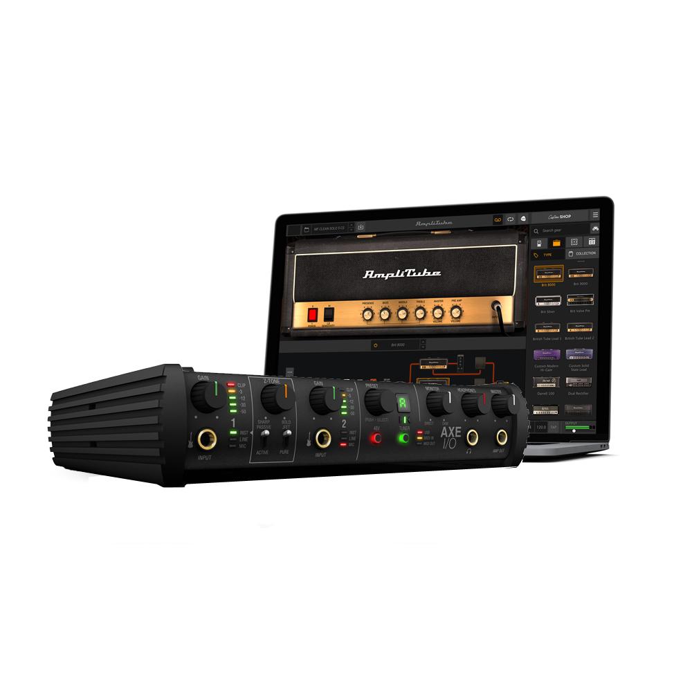 IK Multimedia AXE I/O 錄音介面 + AmpliTube 5 MAX + TONEX MAX 虛擬音色軟體套裝 IK Multimedia AXE I/O 錄音介面 + AmpliTube 5 MAX + TONEX MAX 虛擬音色軟體套裝