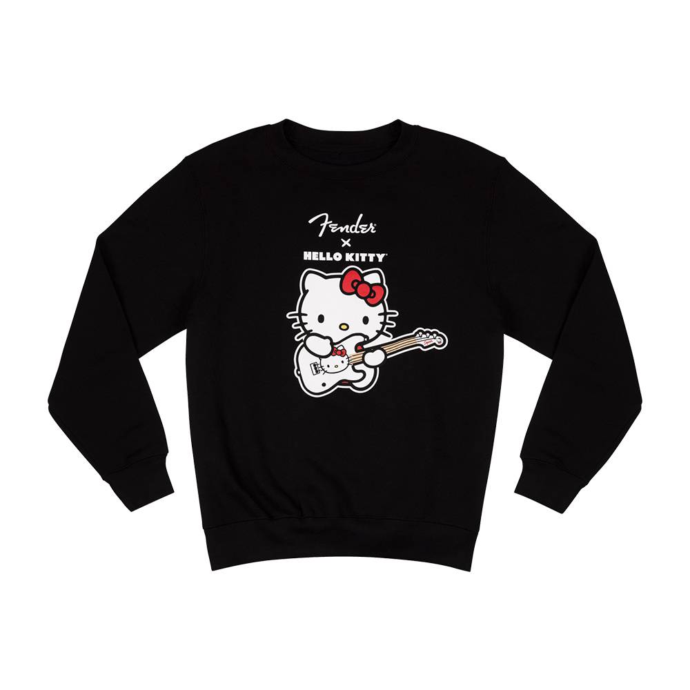 Fender x Hello Kitty Crewneck Logo Sweatshirt 聯名大學T (S/M/L/XL)