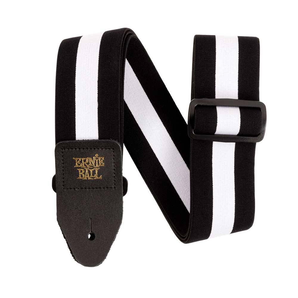 Ernie Ball Comfort Stretch Strap - Racer White 5327 背帶