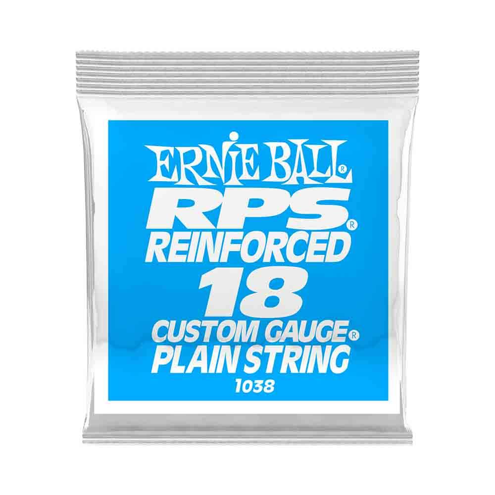 Ernie Ball RPS Reinforced Plain 1038 尾端加強技術 電吉他零弦 (單入裝) 18