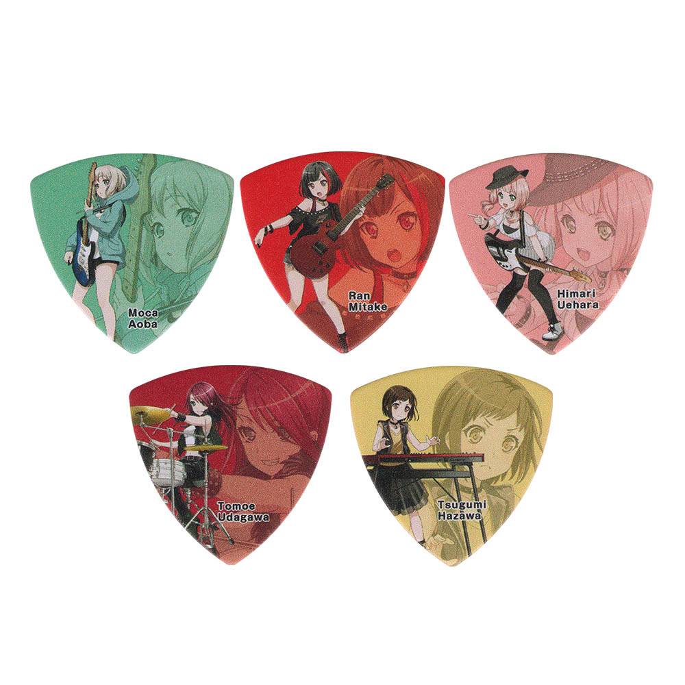 ESP BanG Dream Afterglow 聯名款匹克(五入組)