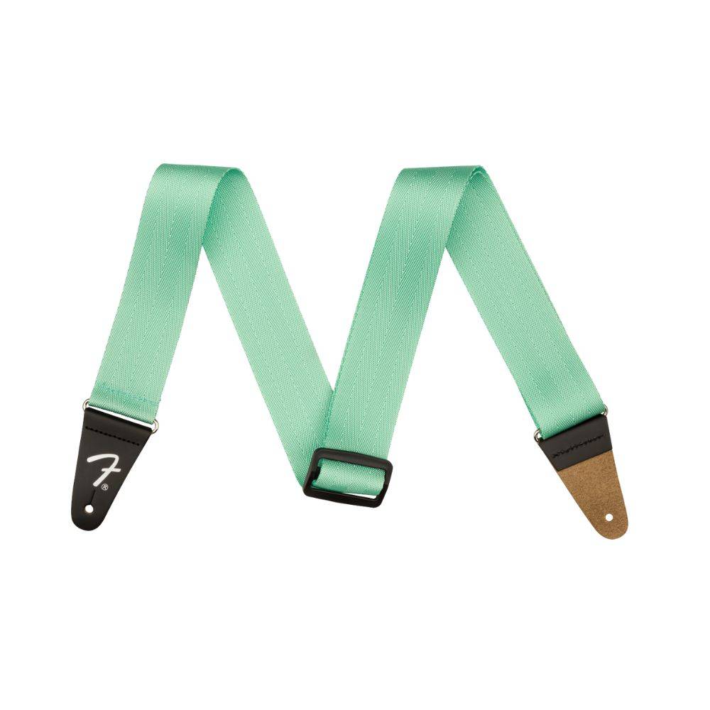 Fender American Professional Seat Belt Strap Mystic Surf Green 背帶