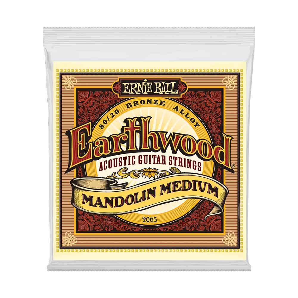 Ernie Ball Earthwood Mandolin Medium Loop End 80/20 Bronze 2065 經典純粹 10-36