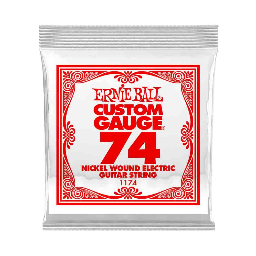 Ernie Ball Nickel Wound 1174 鎳纏繞 電吉他零弦 (單入裝) 74