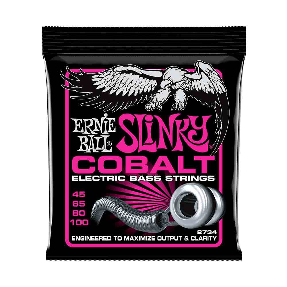 Ernie Ball Super Slinky Cobalt 2734 高出力鈷弦 電貝斯套弦 45-100