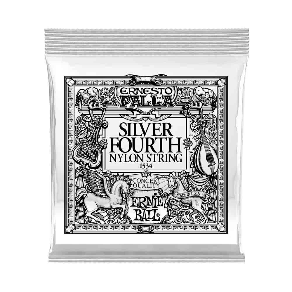 Ernie Ball Silver 4th Ernesto Palla Nylon 1534 古典吉他零弦 (單入裝) 30 Ernie Ball Silver 4th Ernesto Palla Nylon 1534 古典吉他零弦 (單入裝) 30