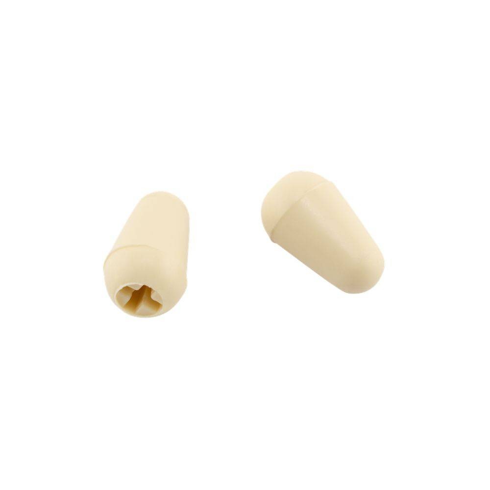 Fender Road Worn Stratocaster Switch Tip, Aged White (2) 開關蓋
