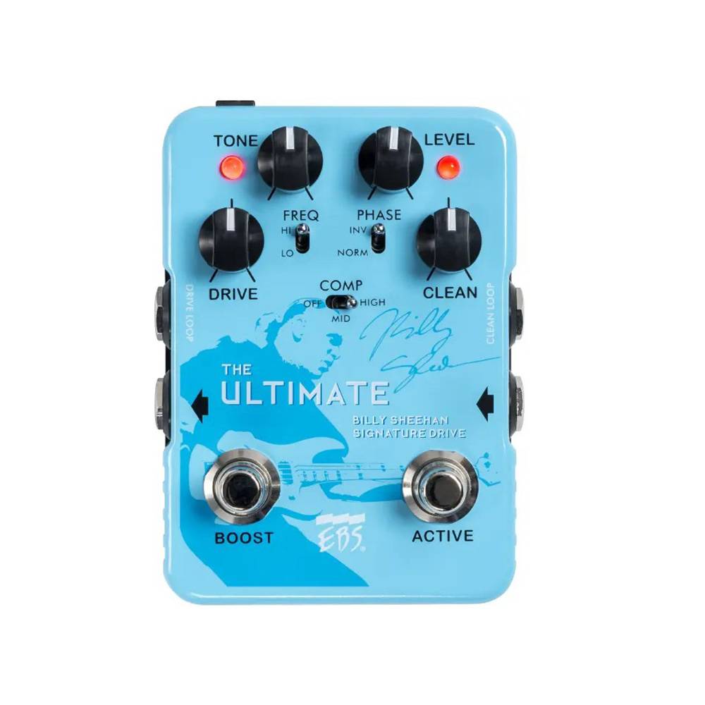 EBS Billy Sheehan 終極簽名版破音效果器 EBS Billy Sheehan 終極簽名版破音效果器