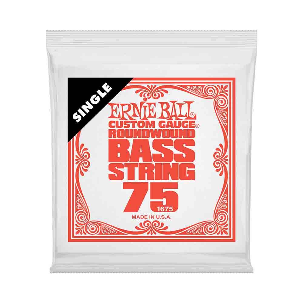 Ernie Ball Nickel Wound 1675 鎳纏繞 電貝斯零弦 (單入裝) 75