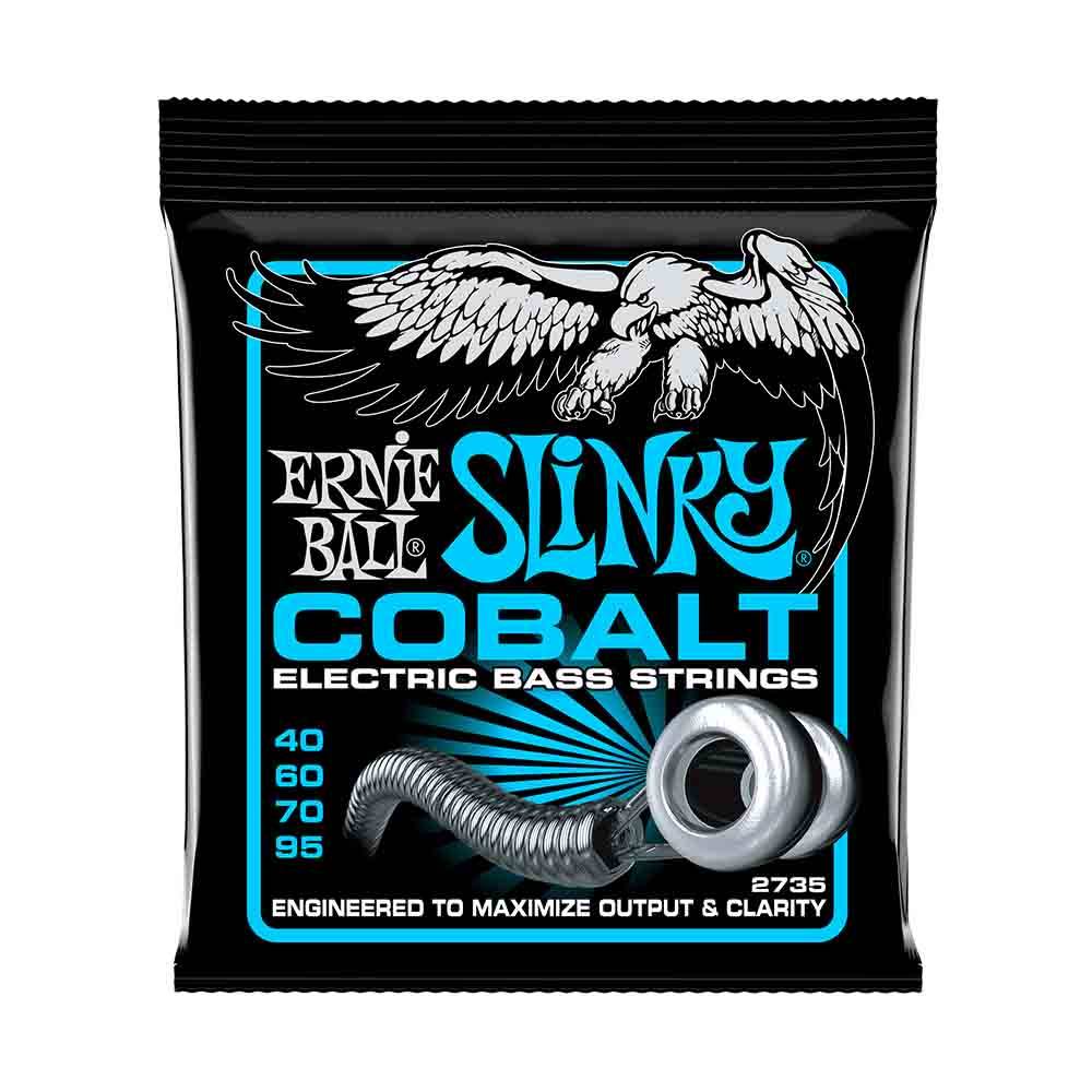 Ernie Ball Extra Slinky Cobalt 2735 高出力鈷弦 電貝斯套弦 40-95