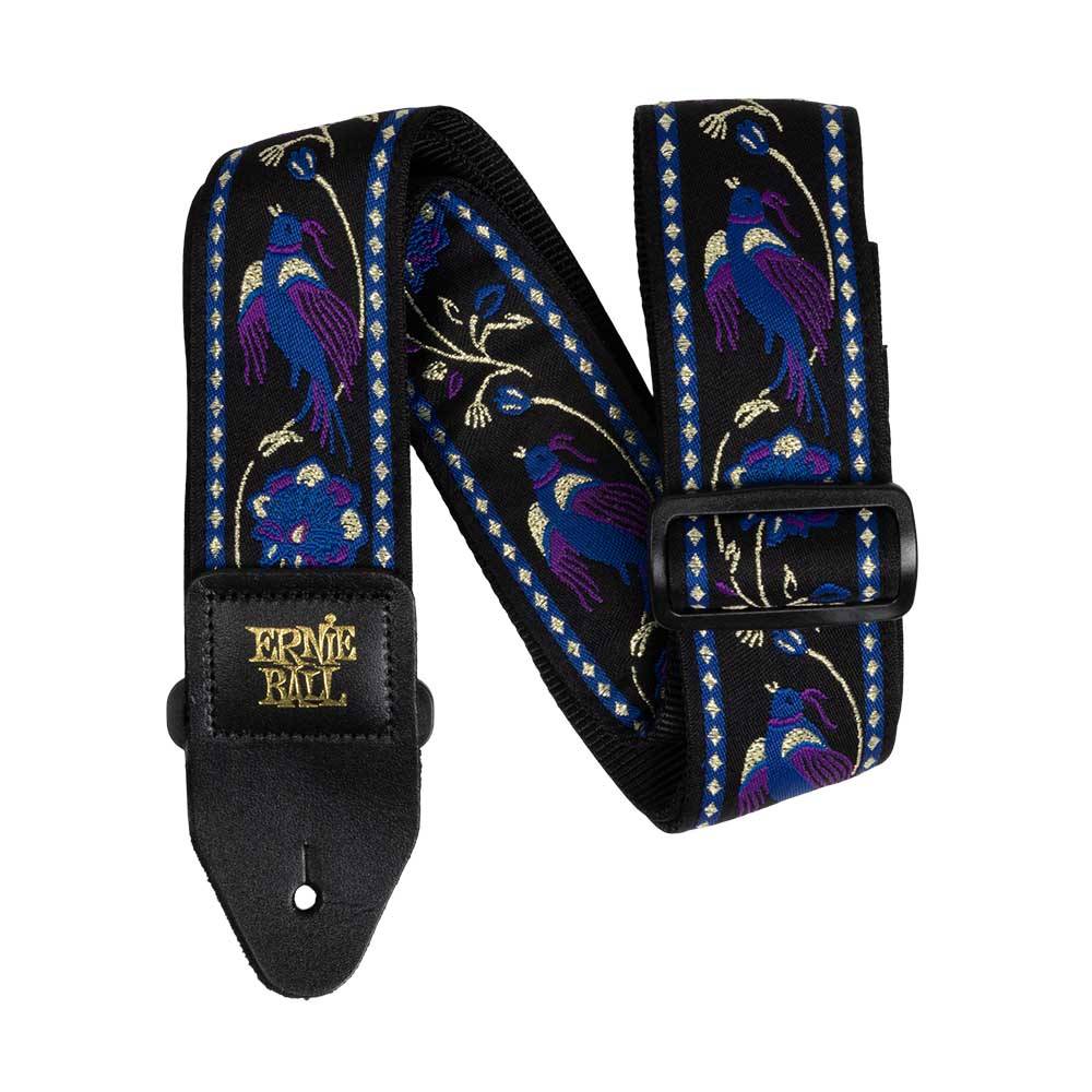 Ernie Ball Classic Jacquard Strap - Purple Pleasant Pheasant 5371 背帶