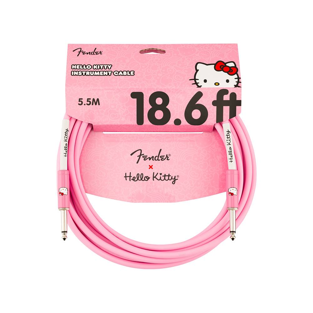 Fender x Hello Kitty Pink Original Cable 聯名款導線 (10ft/18ft)
