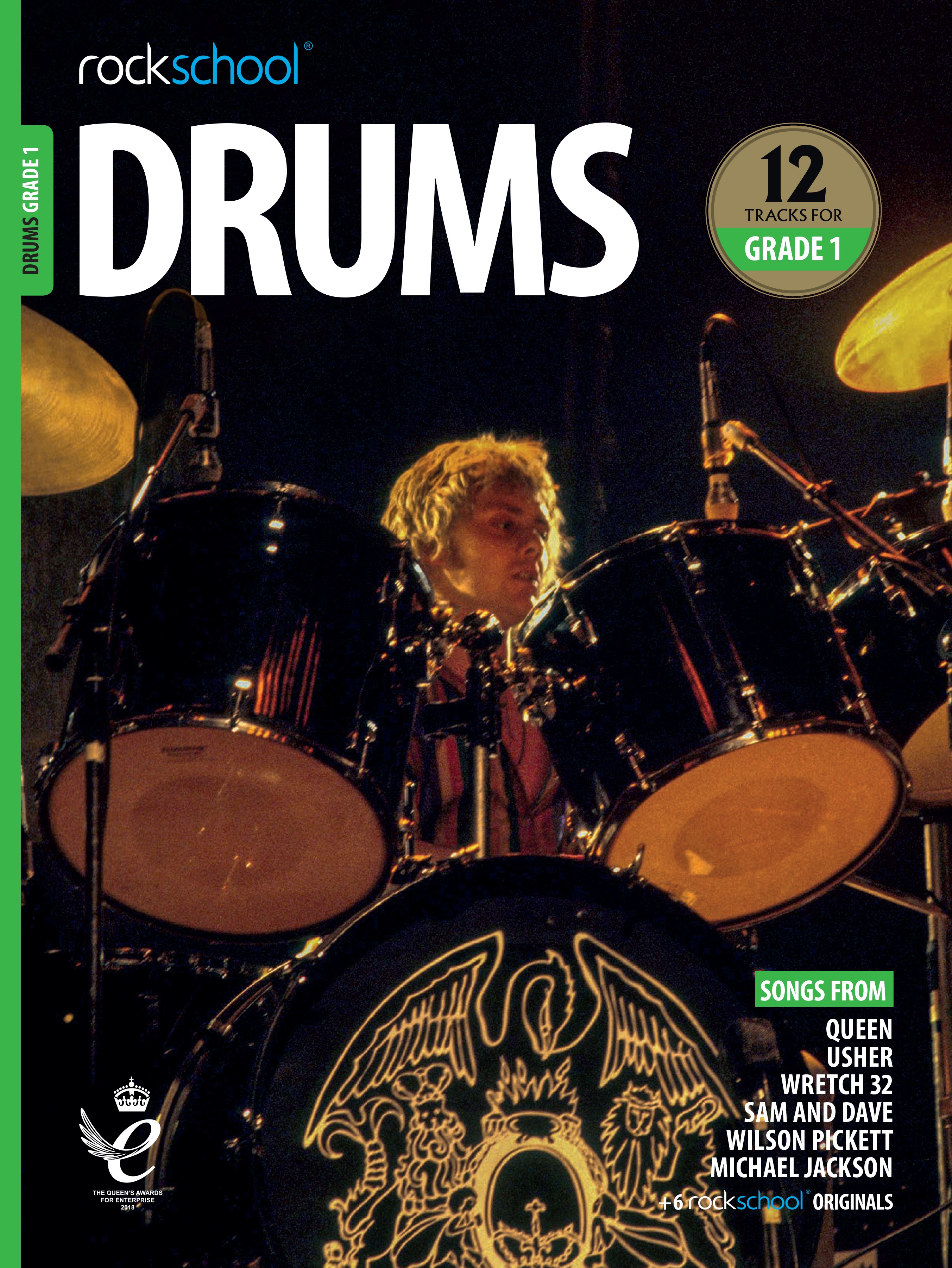 ROCKSCHOOL DRUMS GRADE 1 2018+ 爵士鼓檢定書 RSK200061