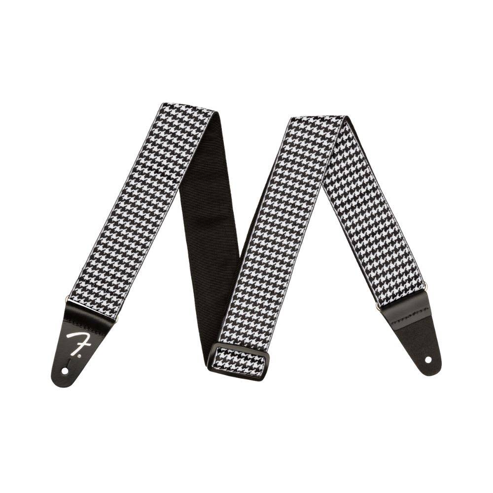 Fender Houndstooth Jacquard Straps White 背帶
