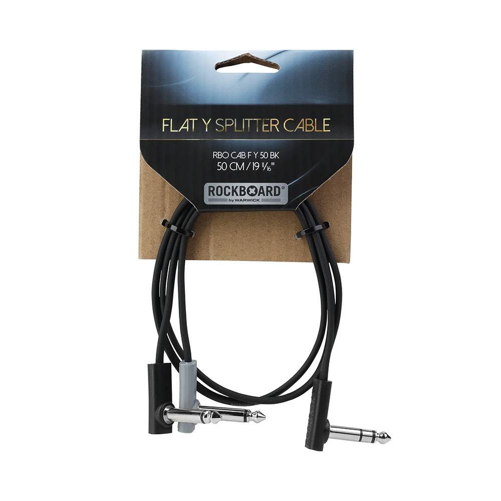 RockBoard Flat Patch Y-Splitter Cable 50cm Y型導線