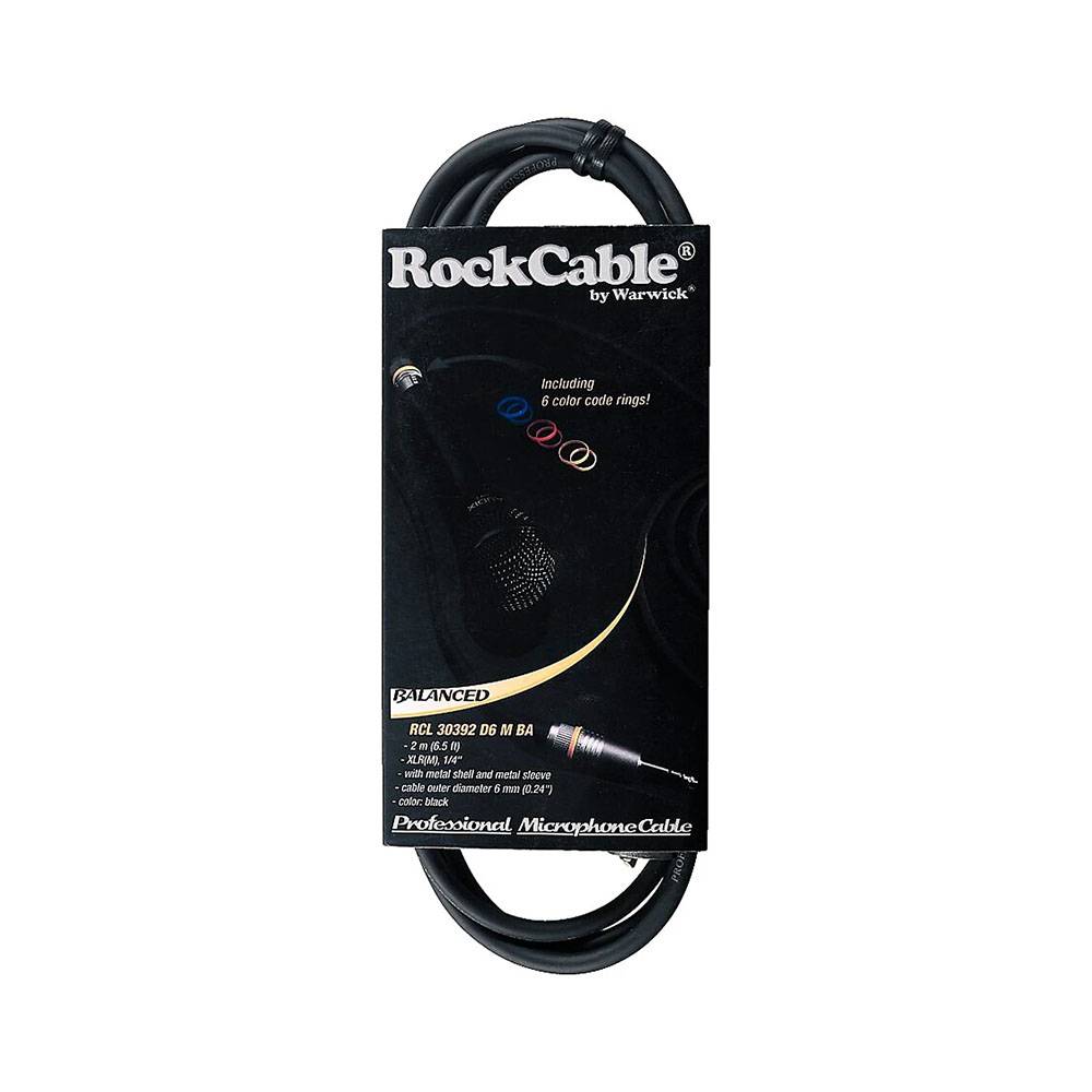 RockCable Microphone Cable XLR to TRS 2m 麥克風線