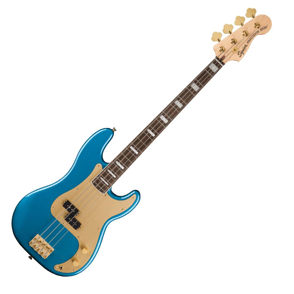 Squier 40th Anniversary Precision Bass Gold Edition 電貝斯 (共二色)