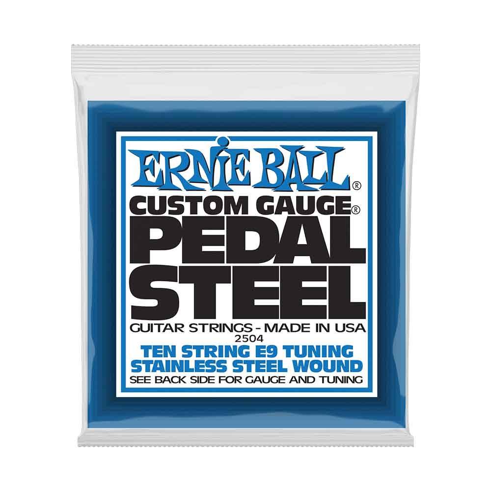 Ernie Ball Pedal Steel E9 Tuning Stainless Steel 2504 不鏽鋼 踏板鋼吉他十弦套弦