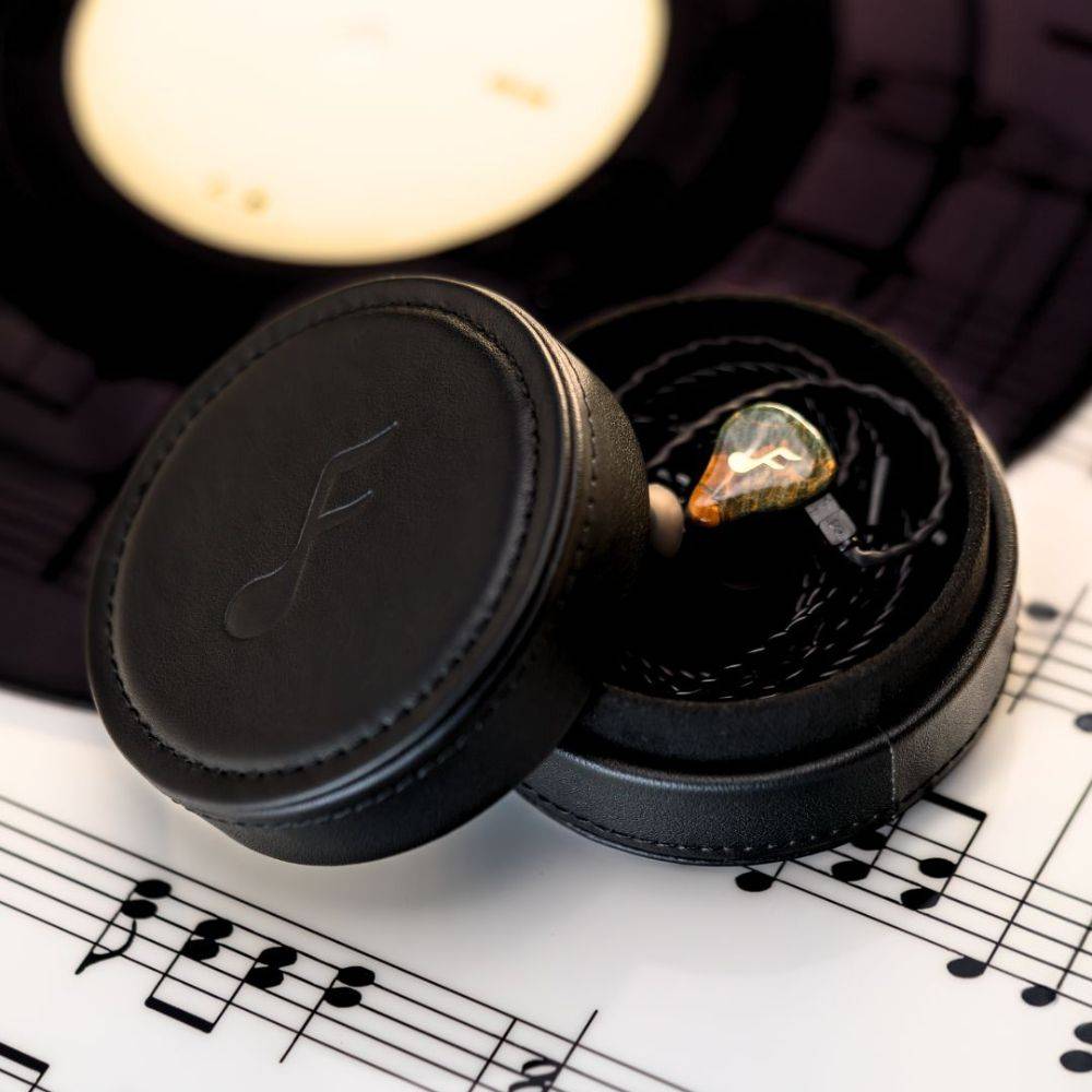 Fatfreq Leather Round Case 皮革收納盒