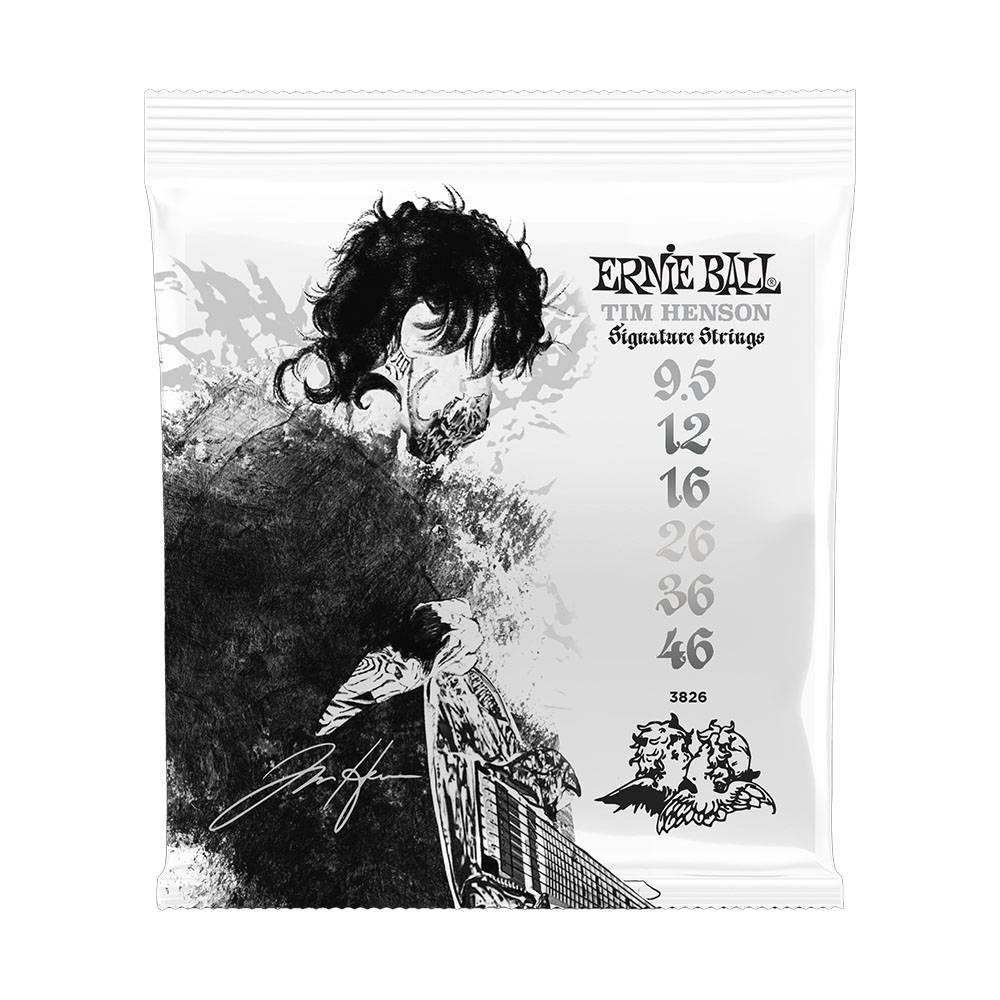 Ernie Ball Tim Henson Signature Electric Guitar Strings 3826 電吉他套弦 9.5-46