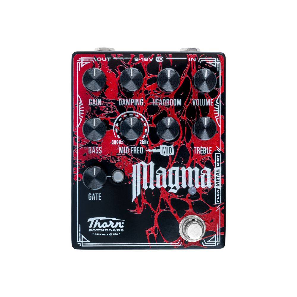 Thorn Soundlabs MAGMA Effects Pedal - Flex Metal Dist 效果器 Thorn Soundlabs MAGMA Effects Pedal - Flex Metal Dist 效果器