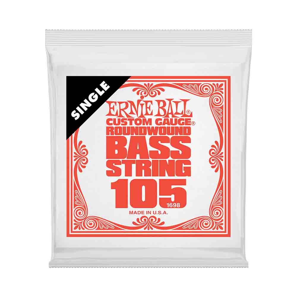 Ernie Ball Nickel Wound 1698 鎳纏繞 電貝斯零弦 (單入裝) 105