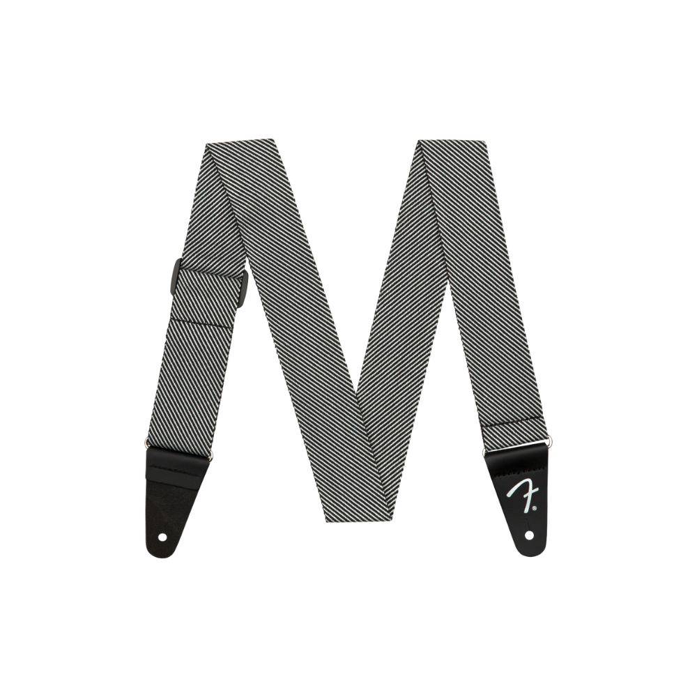 Fender Modern Tweed Straps White and Black 背帶