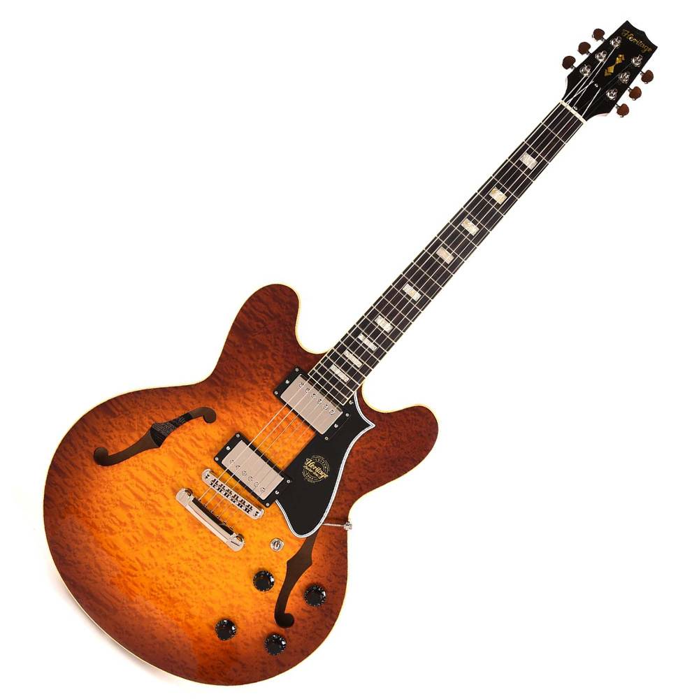 Heritage Custom Shop Core H-535 Blistered Maple Limited 半空心爵士吉他