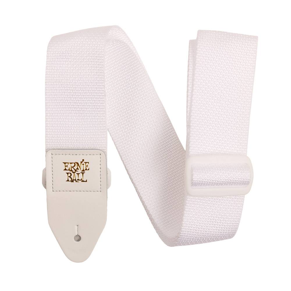 Ernie Ball Polypro Strap - White 5350 背帶