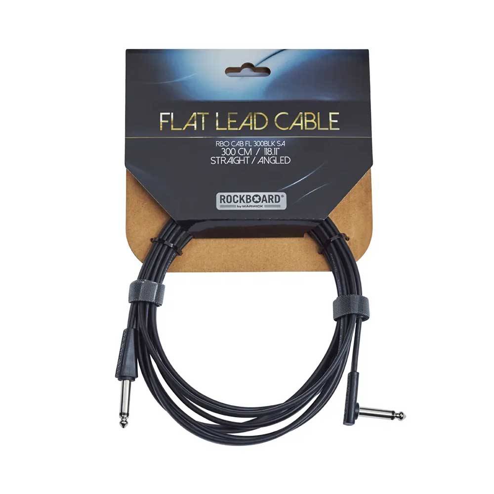 RockBoard Flat Instrument Cable Straight/Angled 300cm 樂器導線