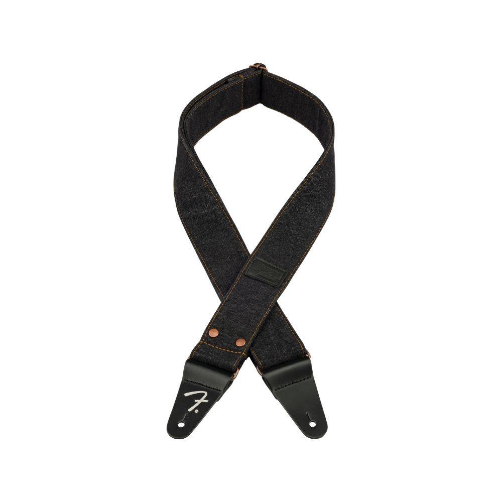 Fender x Wrangler Denim Straps Black 背帶
