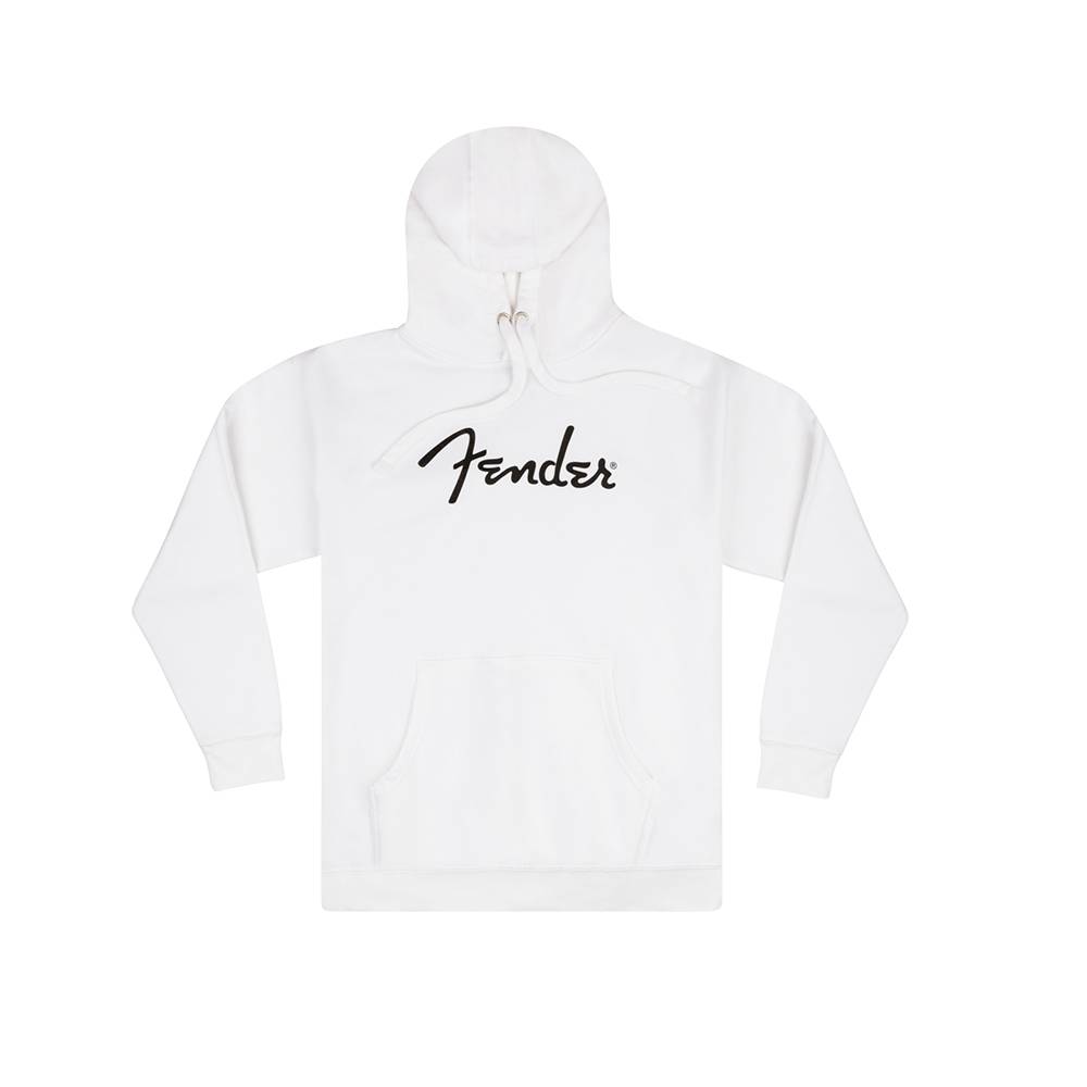 Fender Spaghetti Logo Hoodie Olympic White 長袖連帽T