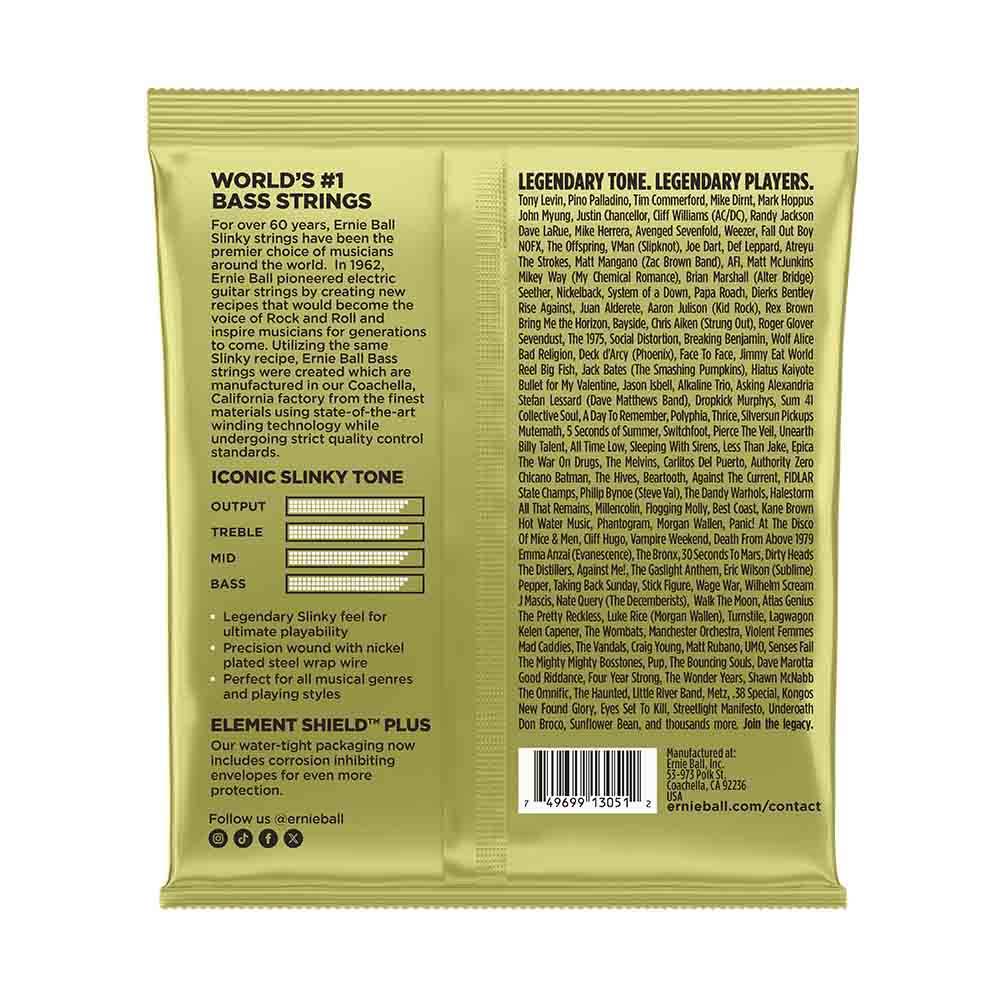Ernie Ball Mammoth Slinky 2823 鎳纏繞 電貝斯五弦套弦 55-145 Ernie Ball Mammoth Slinky 2823 鎳纏繞 電貝斯五弦套弦 55-145