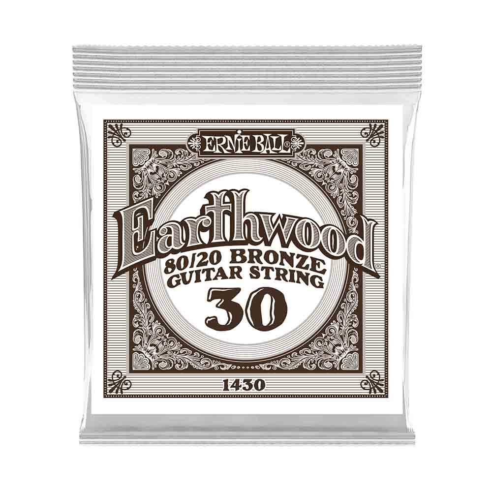 Ernie Ball Earthwood 80/20 Bronze 1430 經典純粹 民謠吉他零弦 (單入裝) 30