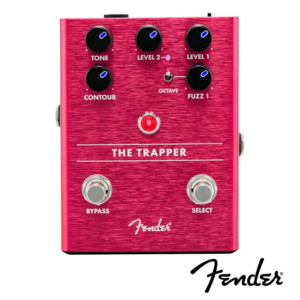 Fender The Trapper Dual Fuzz 效果器