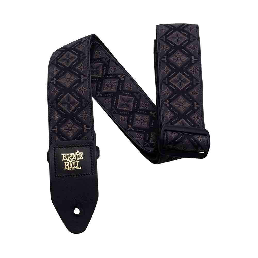 Ernie Ball Classic Jacquard Strap - Regal Black 4093 背帶
