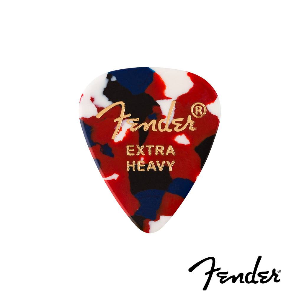 Fender Classic Celluloid 351 Shape Confetti 匹克(12入組)