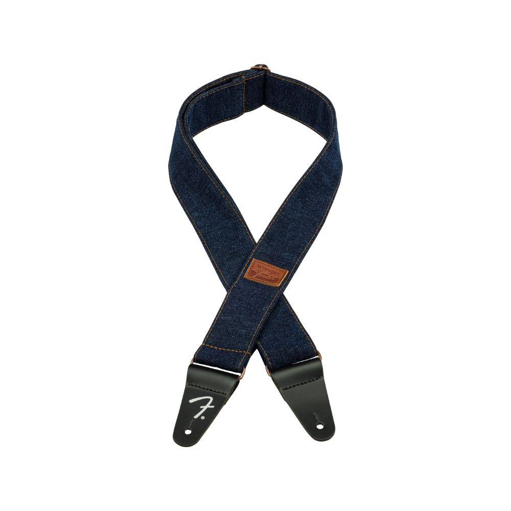 Fender x Wrangler Denim Straps Dark Indigo 背帶