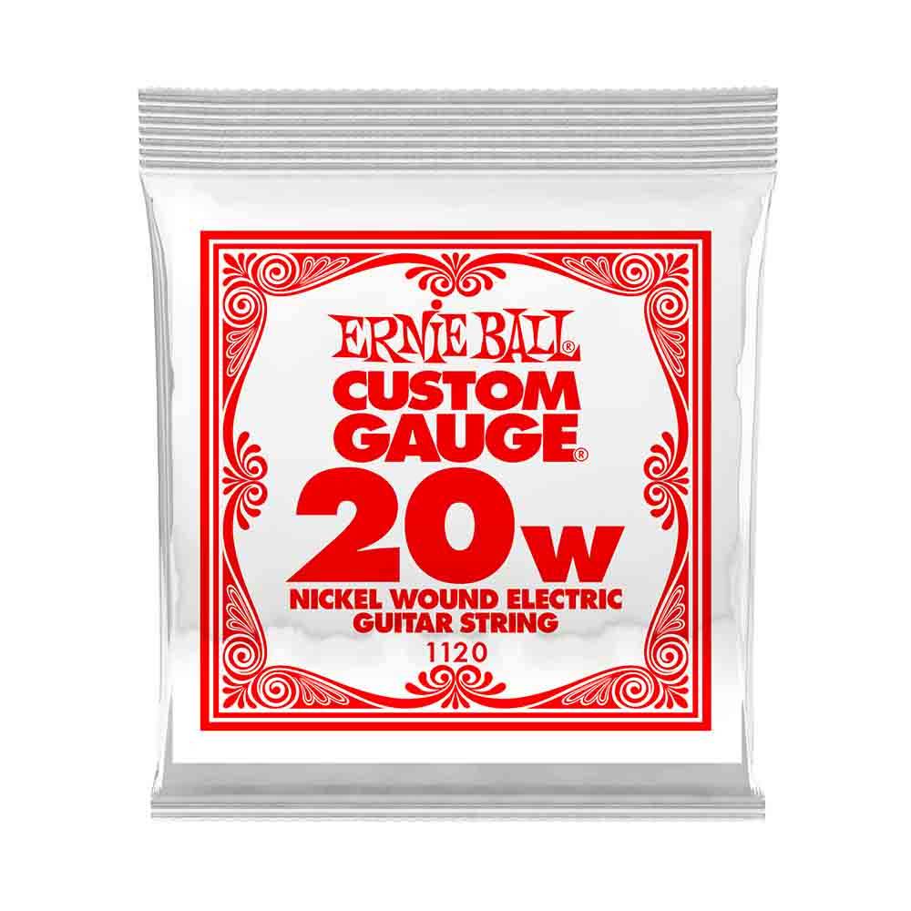 Ernie Ball Nickel Wound 1120 鎳纏繞 電吉他零弦 (單入裝) 20 Ernie Ball Nickel Wound 1120 鎳纏繞 電吉他零弦 (單入裝) 20