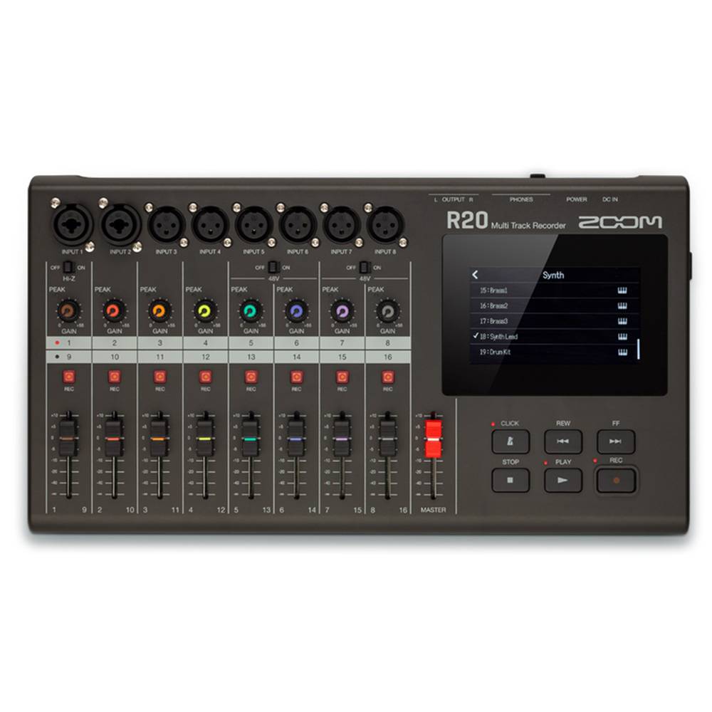 ZOOM R20 MultiTrak 多軌混(錄)音器