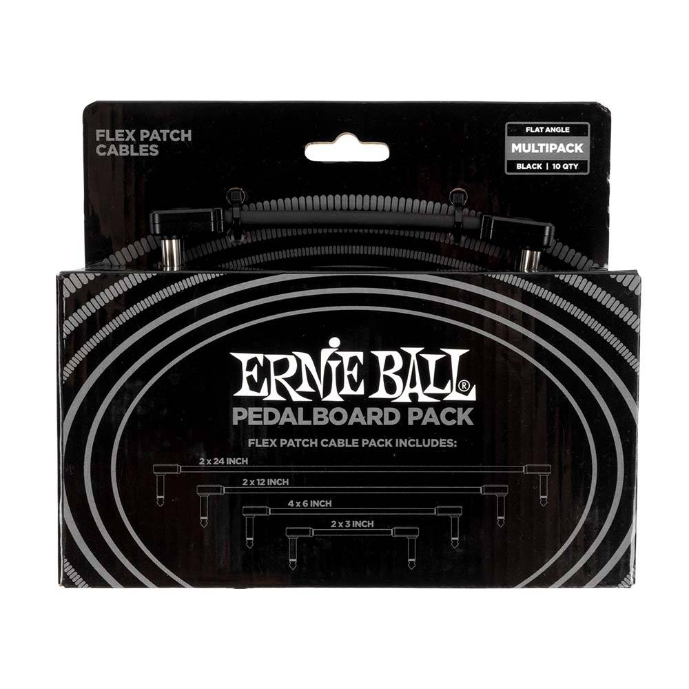 Ernie Ball Flex Patch Cable Pedalboard Multi-Pack 6462 綜合導線十入組