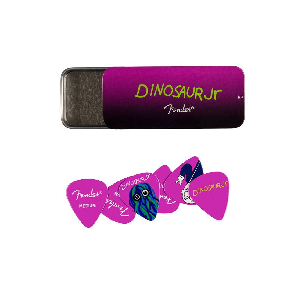 Fender J Mascis Dinosaur Jr. Pick Tin 簽名匹克套組