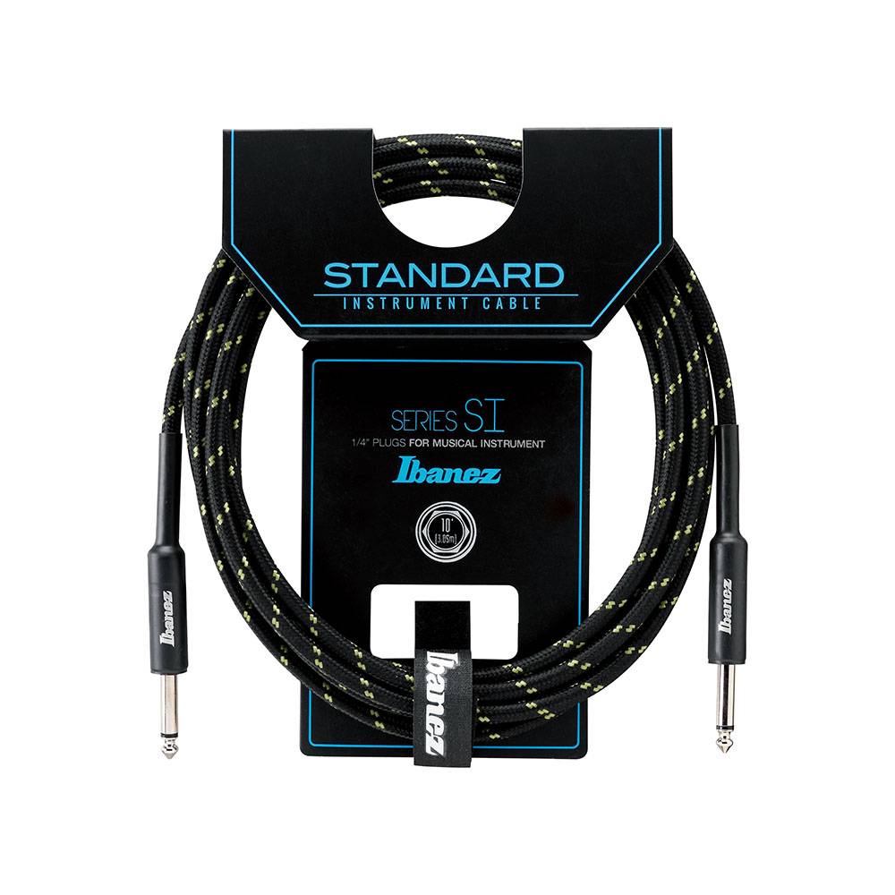 Ibanez Guitar Instrument Cable SI10 編織款樂器導線 S/S (共四色) Ibanez Guitar Instrument Cable SI10 編織款樂器導線 S/S (共四色)