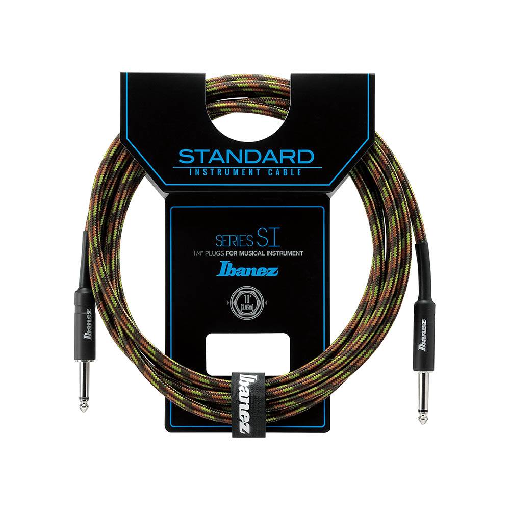 Ibanez Guitar Instrument Cable SI10 編織款樂器導線 S/S (共四色) Ibanez Guitar Instrument Cable SI10 編織款樂器導線 S/S (共四色)