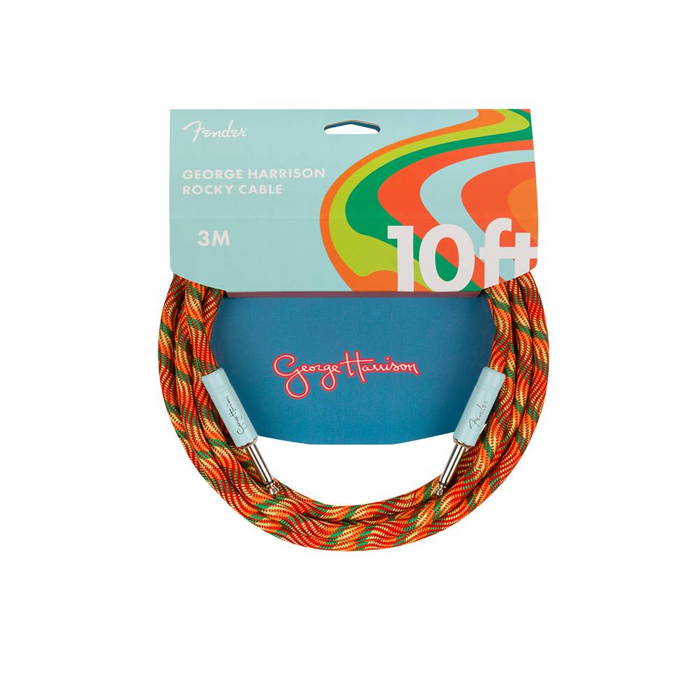 Fender George Harrison Rocky Instrument Cable 吉他導線 (10ft/18.6ft)