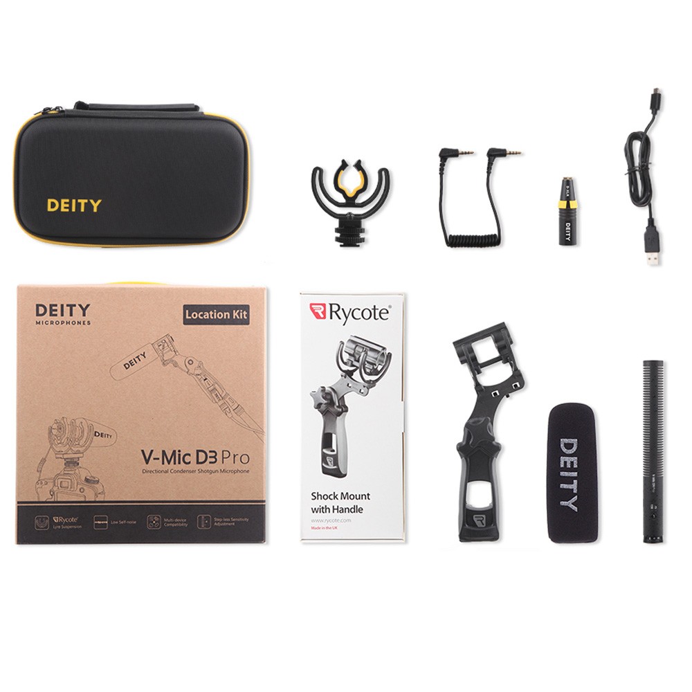 Deity V-Mic D3 Pro 指向性攝影防震支架套組 Deity V-Mic D3 Pro 指向性攝影防震支架套組