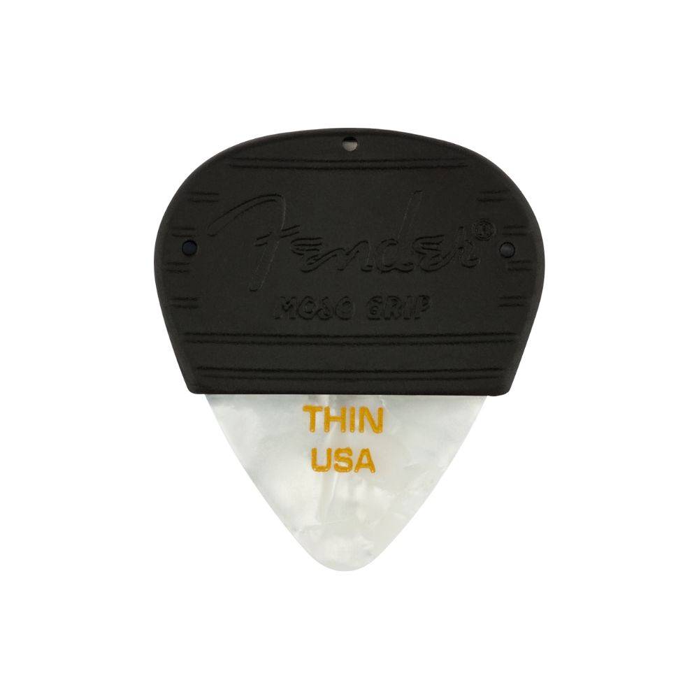 Fender Mojo Grip Celluloid White Moto 匹克 (三入組)