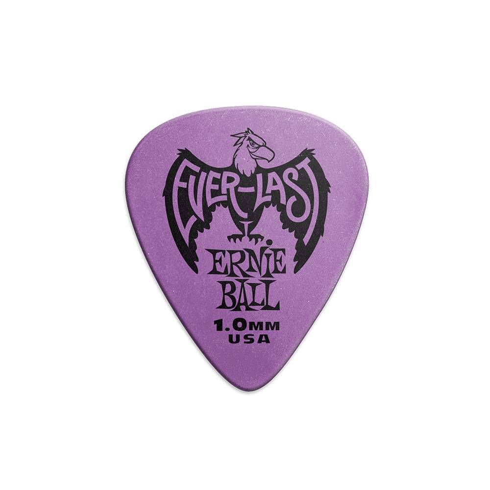 Ernie Ball Everlast Picks Purple 1.0mm 9193 匹克 (12片裝)